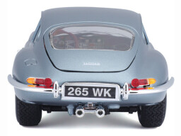 Bburago Jaguar E Coupe 1:18 Metalic Silver Blue